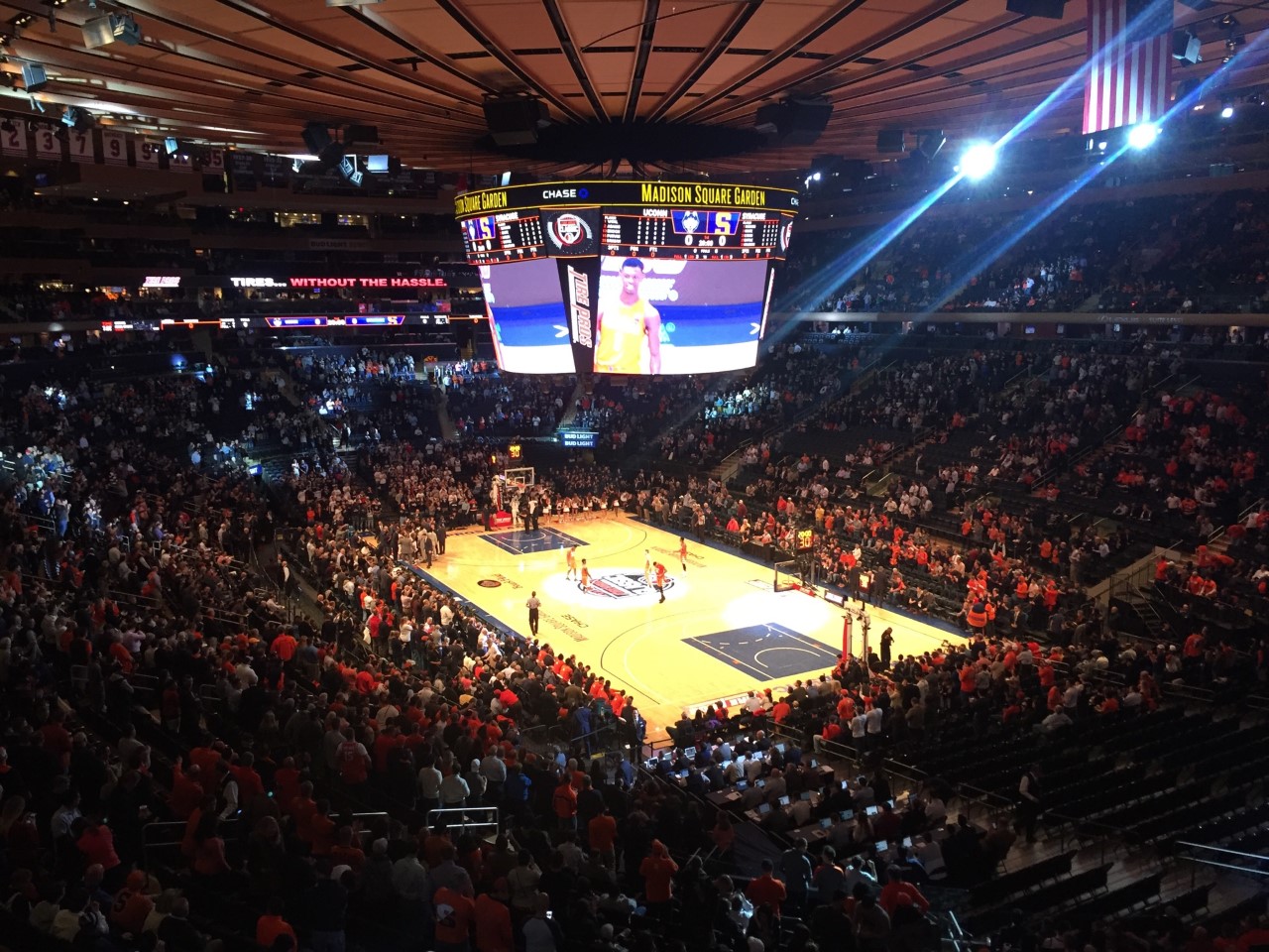 Syracuse Falls in World's Ugliest Game at the World's Most Famous Arena ...