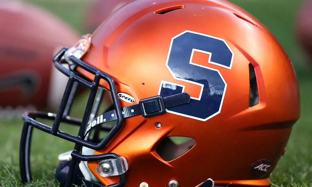 Former Syracuse football linebacker Geoff Cantin-Arku will