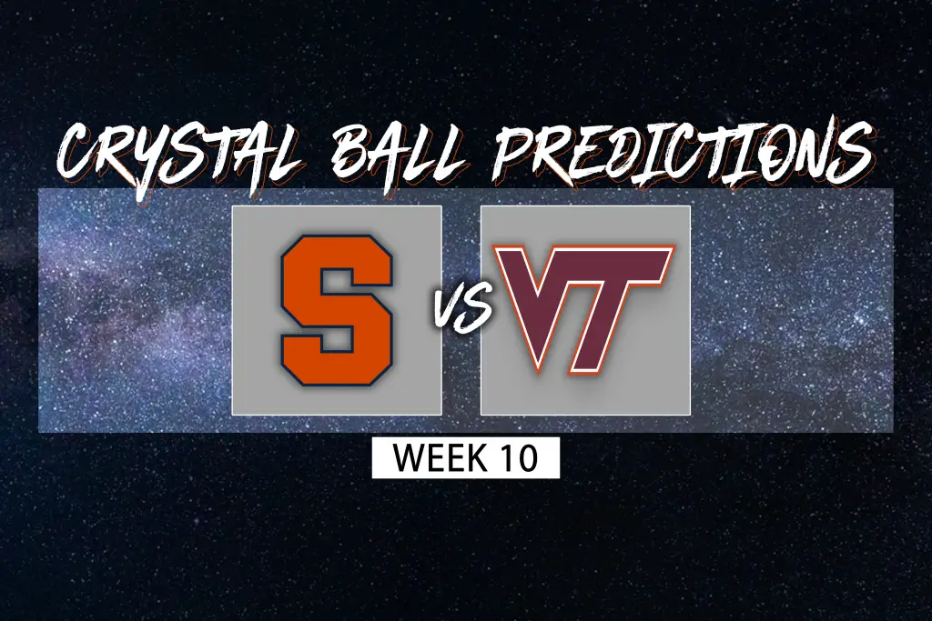 Syracuse vs. Virginia Tech Crystal Ball Predictions Orange Fizz